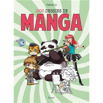 1000 Dessins De Manga Broche Yishan Li Achat Livre Fnac