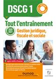 DSCG 1 - Gestion juridique, fiscale et sociale 2020/2021 - Tout l'entraînement