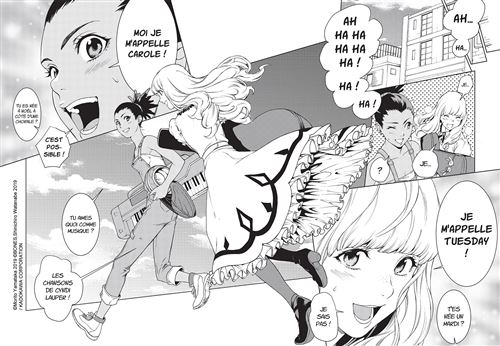 Carole and tuesday manga