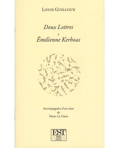 Deux Lettres à Emilienne Kerhoas