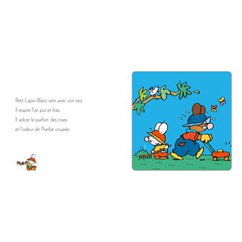 Petit Lapin Blanc découvre la nature