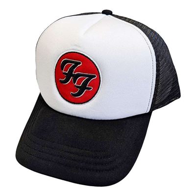 Casquette Foo Fighters FF Logo Noir Blanc