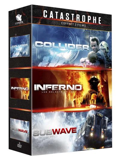 Catastrophe/coffret 3 films/inferno/subwave/collider