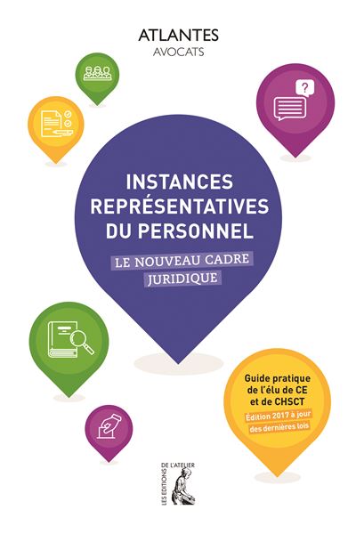 Instances representatives du personnel -  Atlantes avocats - broché