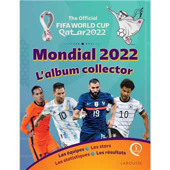 Jeu de cartes Panini World Cup 2022 STK Album Hard Cover - Carte à
