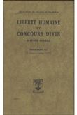 La liberté humaine et le concours divin d'après Suarez