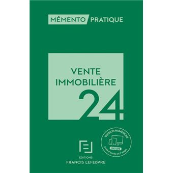 Mémento Vente immobilière 2024