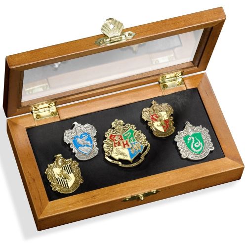 Coffret de 5 Pins des Maisons de Poudlard Harry Potter The Noble Collection