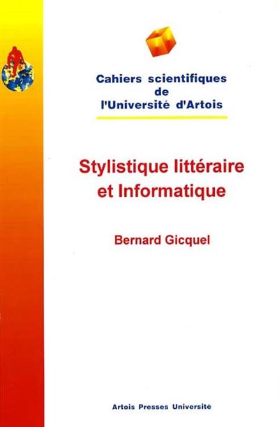Stylistique litteraire et informatique -  GICQUEL B - (donnée non spécifiée)