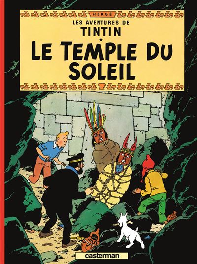 Le Temple du soleil -  Hergé - cartonné