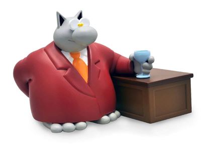 PLASTOY-LE CHAT AU BAR FIGURINE DE COLLECTION