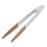 Pince à toast Pebbly Natural 24 cm Blanche_0
