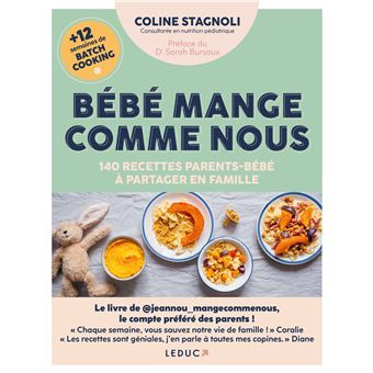 Bébé mange comme nous