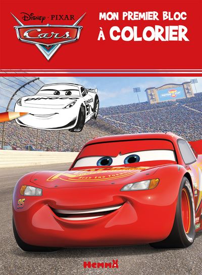 Disney carsmon premier bloc a colorier
