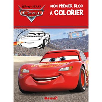 Disney Cars Mon premier bloc à colorier