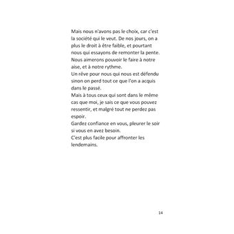 L'obscurité de ma vie