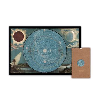 Carte – Éclipse, lune et météorites - Géographie nostalgique