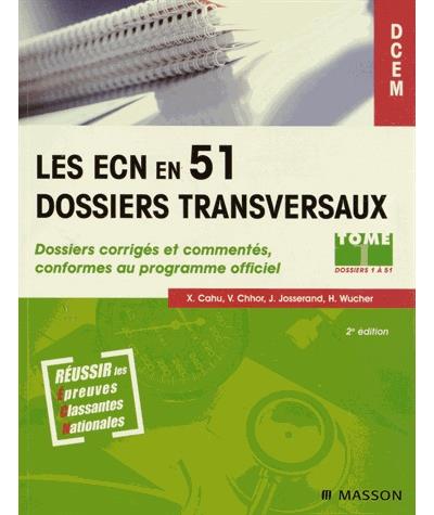 Pack les ECN en 51 dossiers transversaux