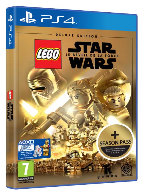 Pochette avant du jeu LEGO STAR WARS: Le Réveil de la Force - Deluxe Edition PS4