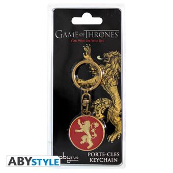 Porte-clés métal Game Of Thrones Lannister