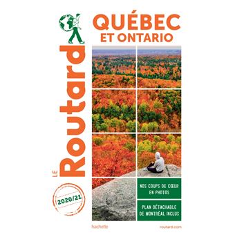 Guide du Routard Québec et Ontario 2020/21