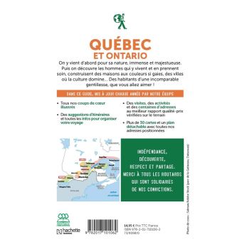 Guide du Routard Québec et Ontario 2020/21