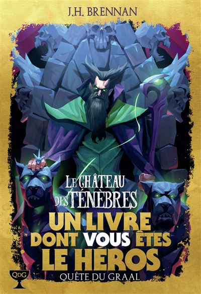Le Château des Ténèbres - J.H. Brennan - broché