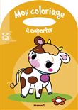 Mon coloriage à emporter (3-5 ans) (Vache)