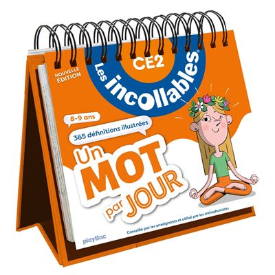 Les incollables - Un mot par jour - CE2 8/9 ans Édition 2021