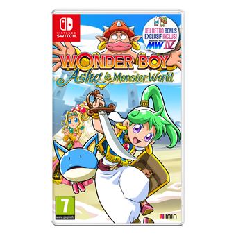 Wonder Boy Asha in Monster World Nintendo Switch