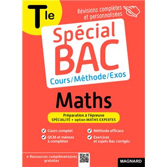Spécial Bac Maths Tle 2023