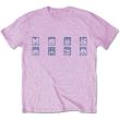 T-shirt Unisex Faces Taille M Rose