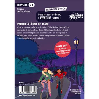 Kinra Girls - Destination Mystère - Panique à l'école de danse - Tome 6