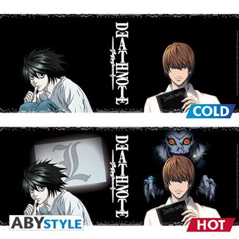 Mug Thermoréactif Death Note Kira and L