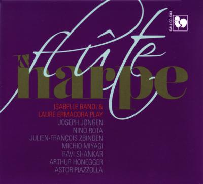 Flûte et harpe - Jongen - Nino Rota - Honegger - Shankar