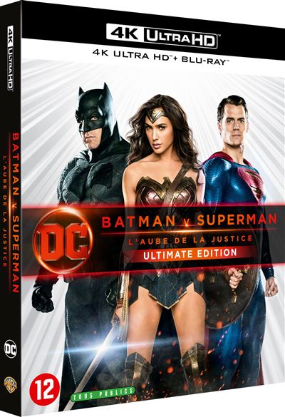 Batman V Superman L'aube de la justice Version Longue Ultimate Edition  Blu-ray 4K Ultra HD - Blu-ray 4K - Achat & prix | fnac