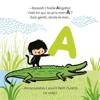 Petit ouistiti - Découvre les lettres