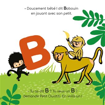 Petit ouistiti - Découvre les lettres