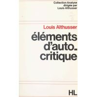 Éléments d'autocritique