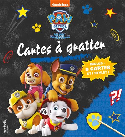 Pat' patrouille cartes a gratter