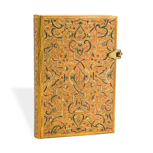 PAPERBLK CARNET MARQUETERIE OR MINI LGN