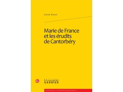 Marie de france et les érudits de cantorbéry