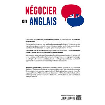 Négocier en anglais