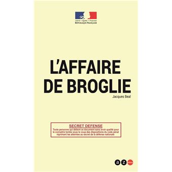L'affaire de Broglie