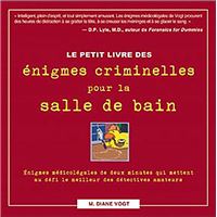 Petit livre énigmes criminelles pour salle de bain
