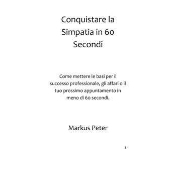 Conquistare la Simpatia in 60 Secondi