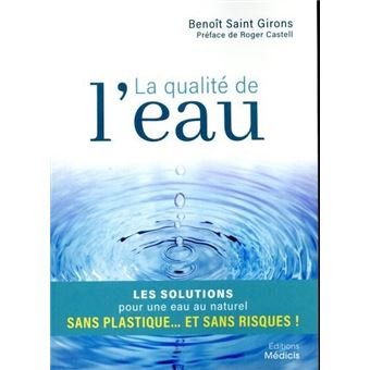 La qualité de l'eau