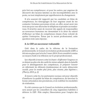 Du bilan de compétences à la réalisation de soi