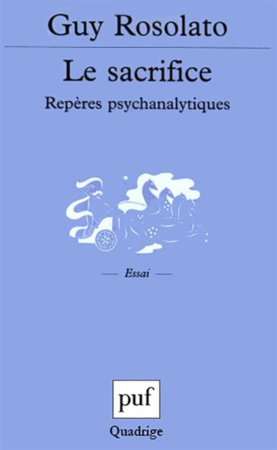 Le sacrifice - Guy Rosolato - broché