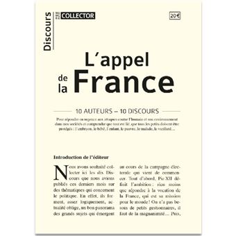 Discours n° Collector - L'appel de la France